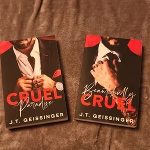 J.T. Geissinger Romance Book Duo (Cruel Series - Sold As Set)